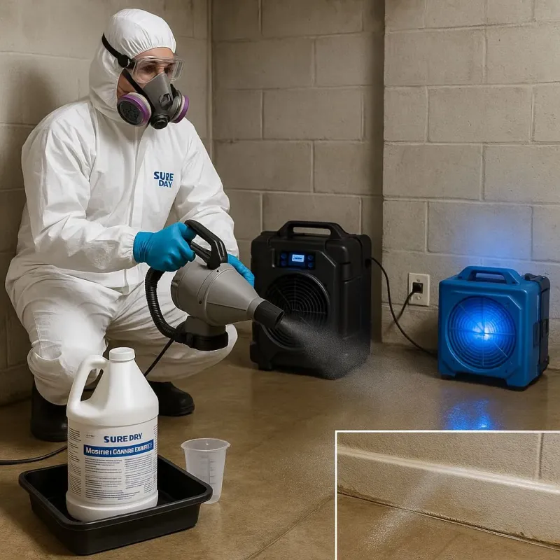 Sanitization and Odor Removal process in Asheville, NC