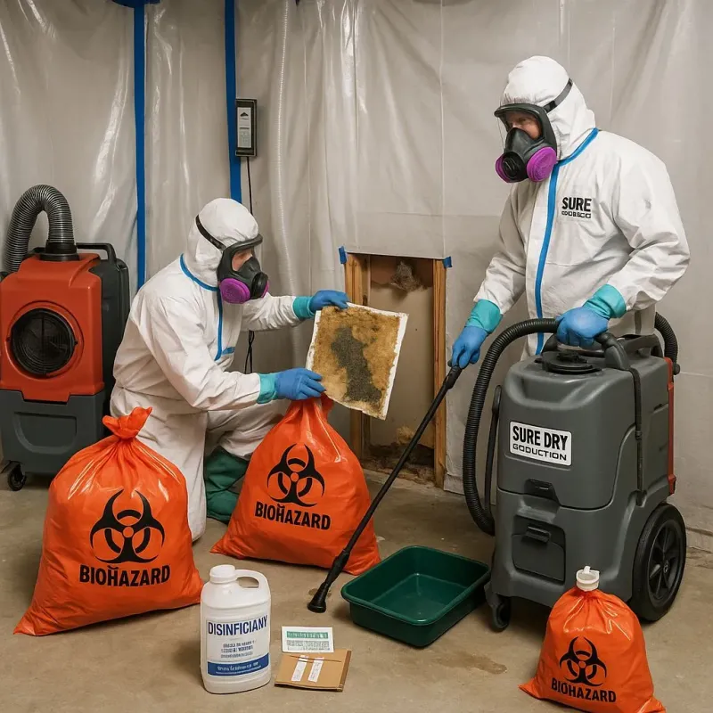 Contaminated Water Handling Protocols process in Asheville, NC