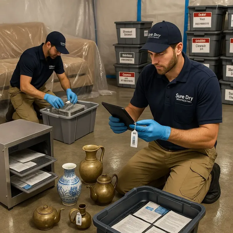 Content Protection and Restoration process in Asheville, NC