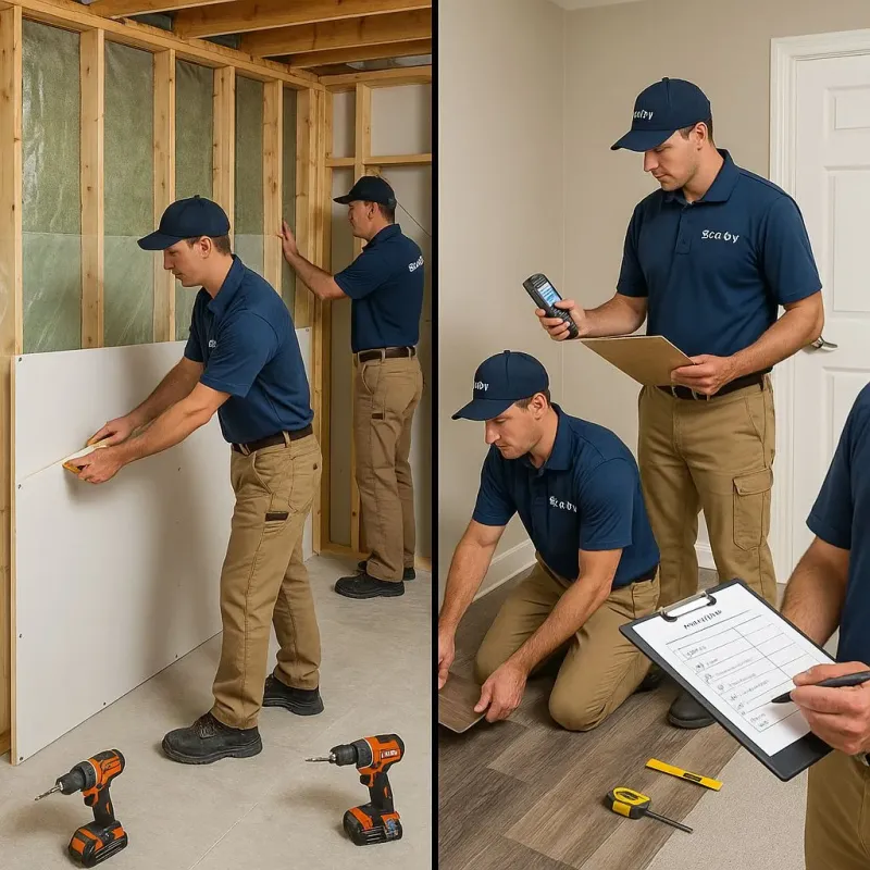 Repairs and Reconstruction process in Asheville, NC